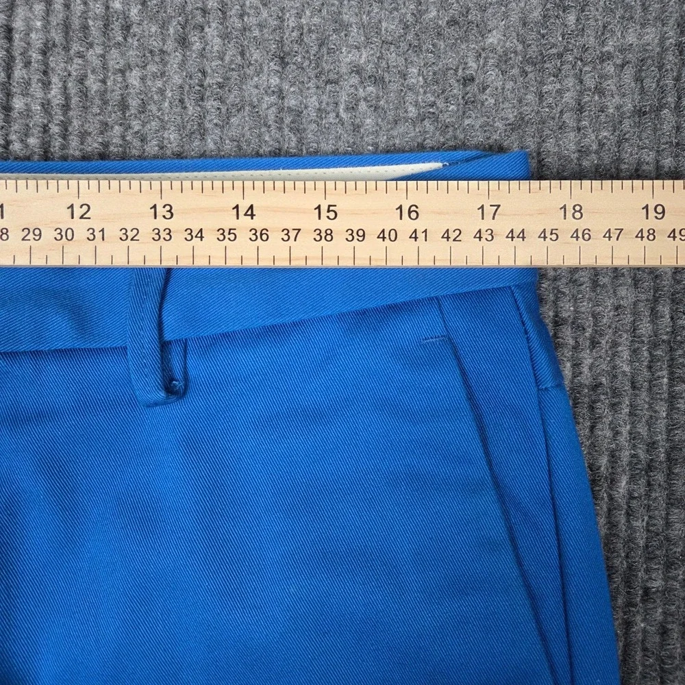 Levi Strauss & Co Mens Chino Pants Cobalt Blue Twill W34 L32 Straight Leg